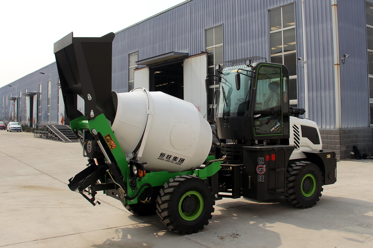 HWJB120自上料搅拌车