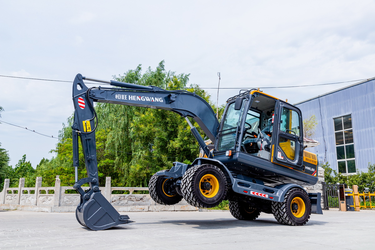 HWL-80轮式挖掘机
